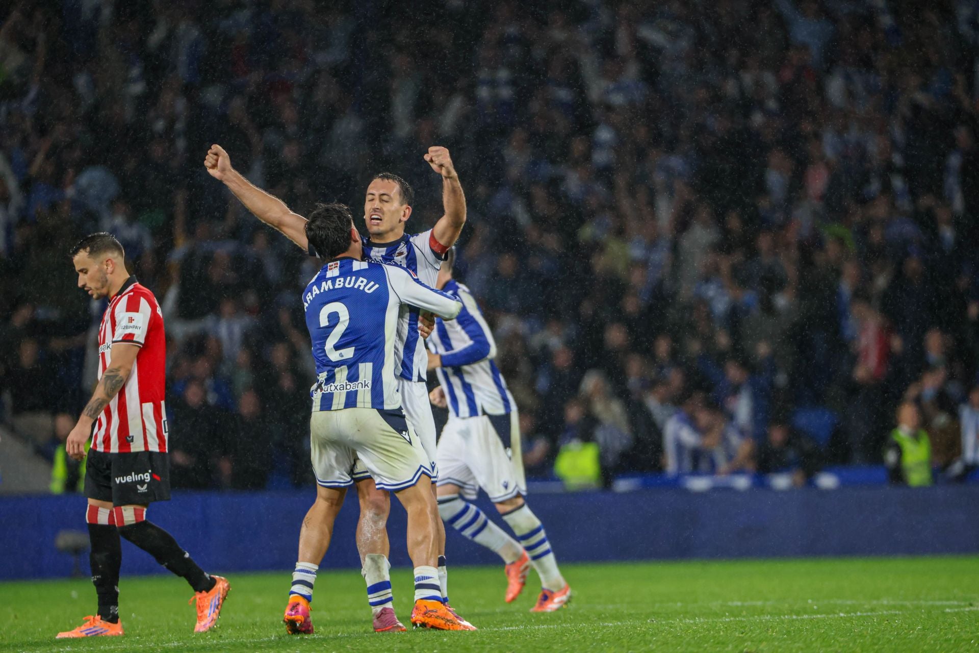 Una victoria celebrada a la altura de su importancia