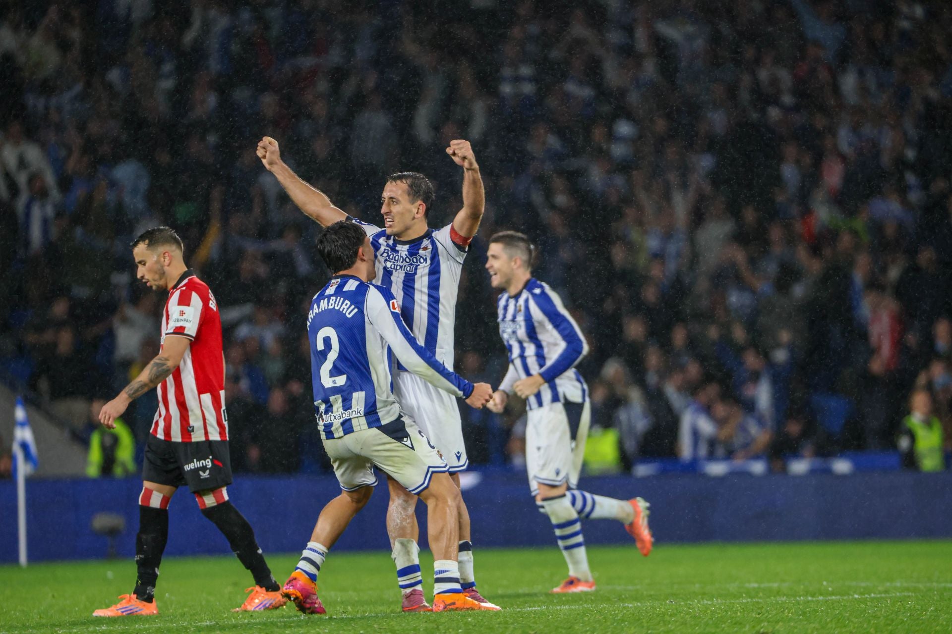 Una victoria celebrada a la altura de su importancia