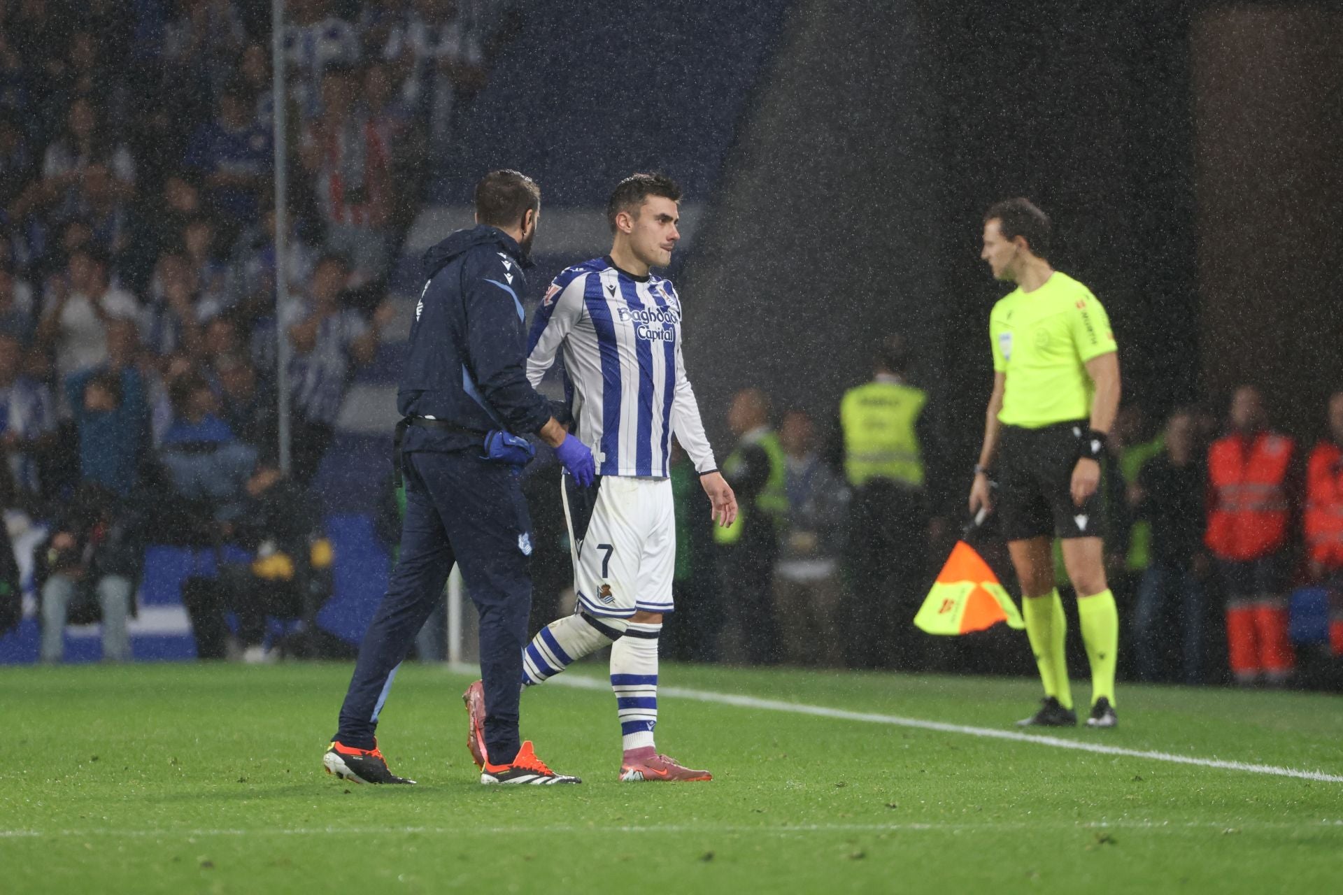 Las mejores imágenes del derbi de Anoeta