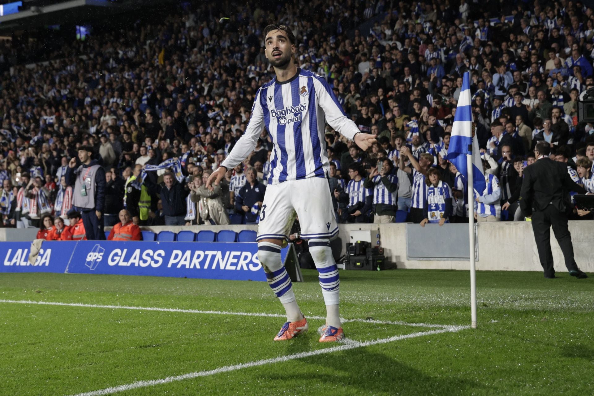 Las mejores imágenes del derbi de Anoeta