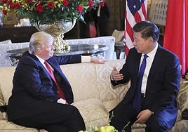 El presidente de EEUU y el de China, Donald Trump y Xi Jinping respectivamente.