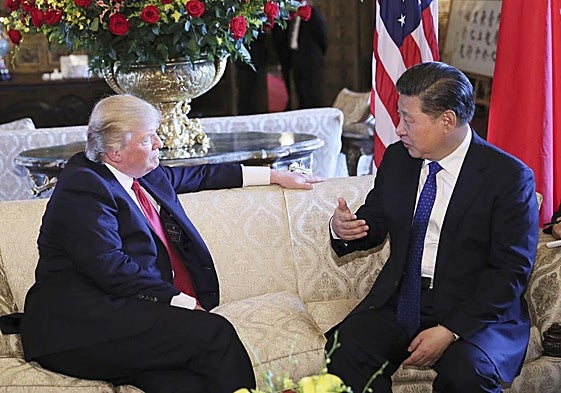 El presidente de EEUU y el de China, Donald Trump y Xi Jinping respectivamente.