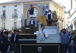 Carroza de este pasado enero, en la Tamborrada Infantil 2025.