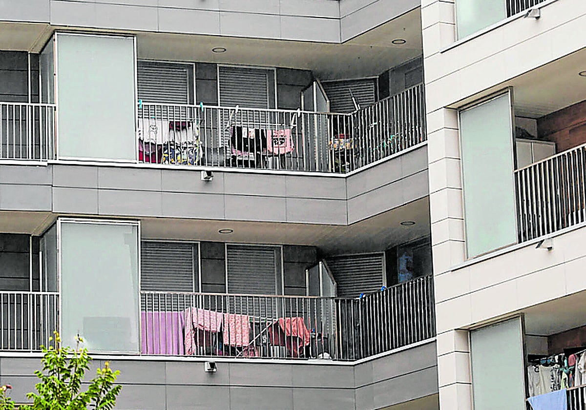 Viviendas de alquiler social en Irun.