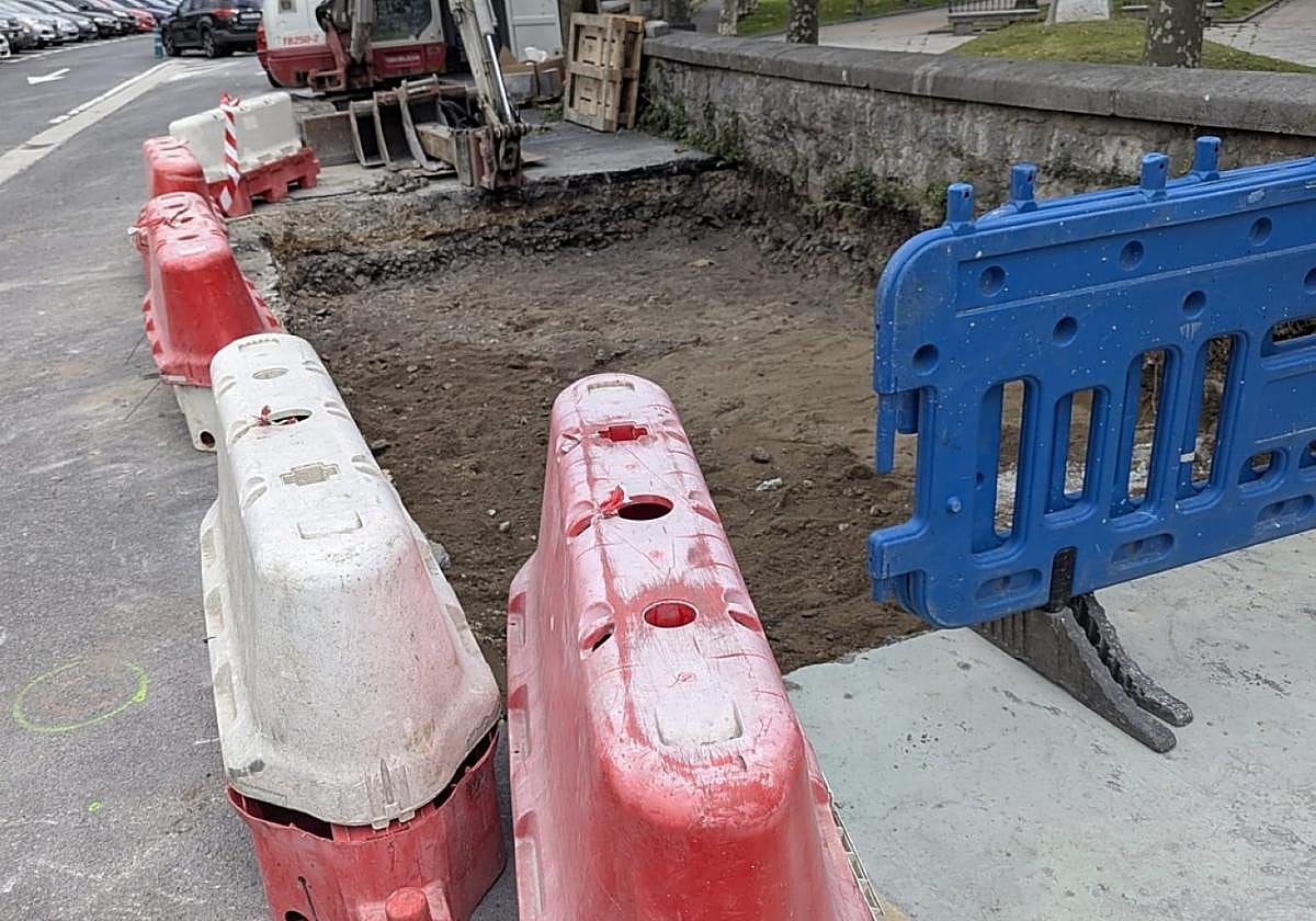 Espacio en el que se reubicará el transformador.