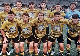 El once que puso en liza el sábado Igor San Miguel ante el Elgoibar.