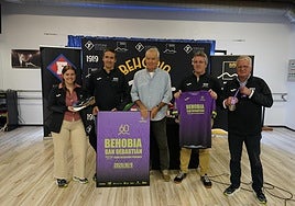 Presentación de la 60 edición de la Behobia-San Sebastián