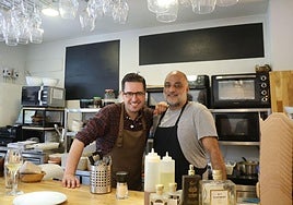 Alex Lévêque y Arif Butt, en Chutney Gastrobar