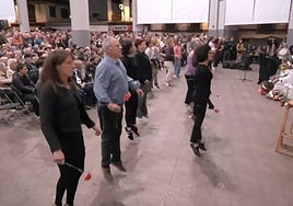 Familiares y amigos despidieron en un acto popular a Erramun Amundarain.