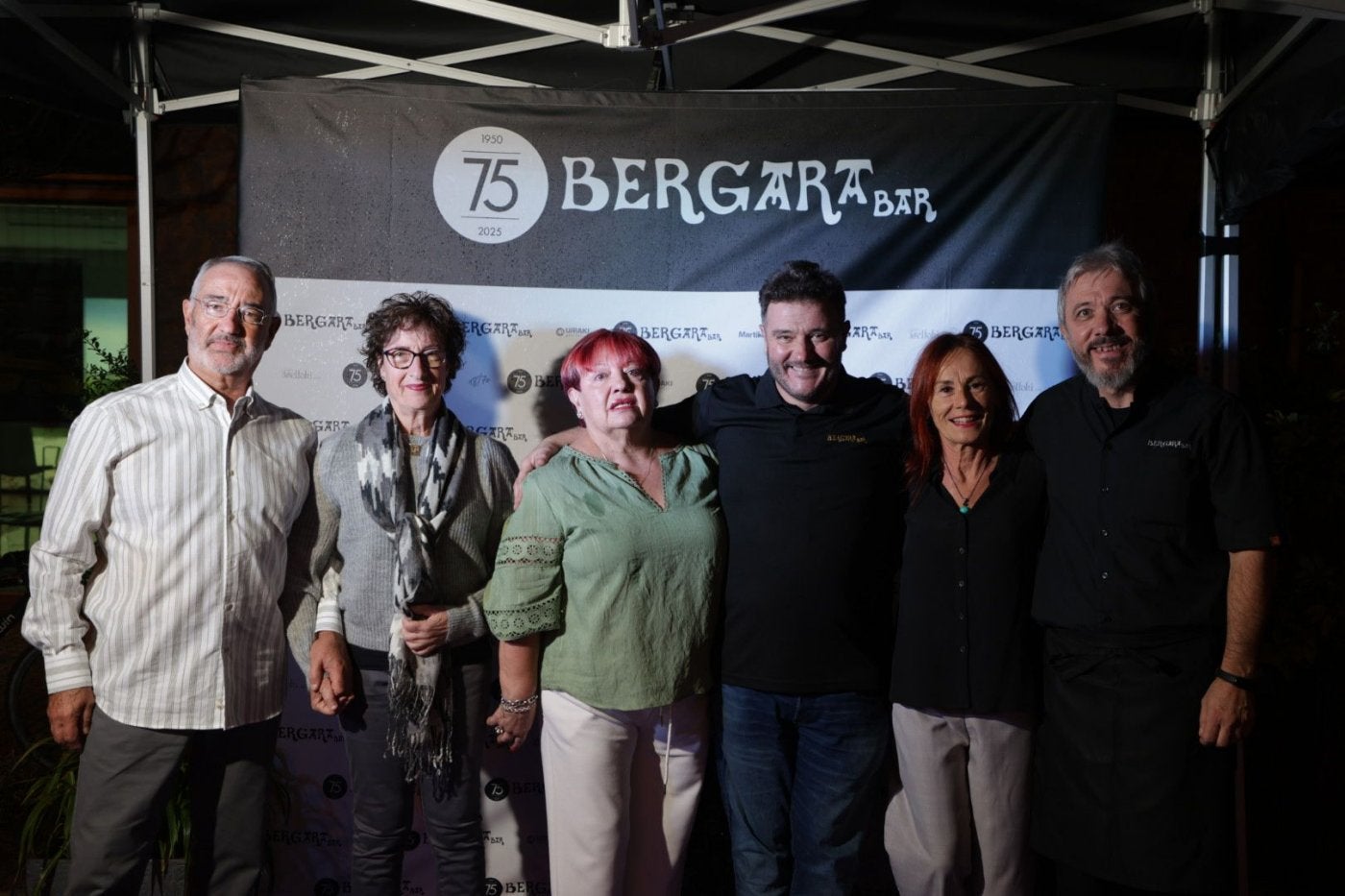 Patxi Bergara y Blanca Ameztoy, María Ángeles Bergara (2ª generación) y Monty Puig Pen, y Susana Erdocio y Esteban Ortega (3ª generación).