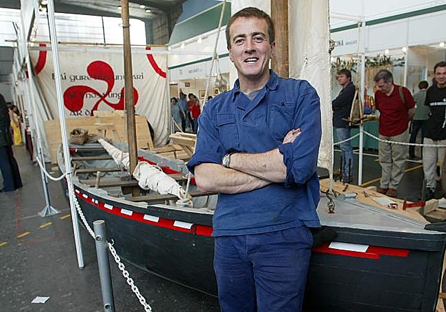 un joven Xabier Agote en una de sus primeras aventuras.