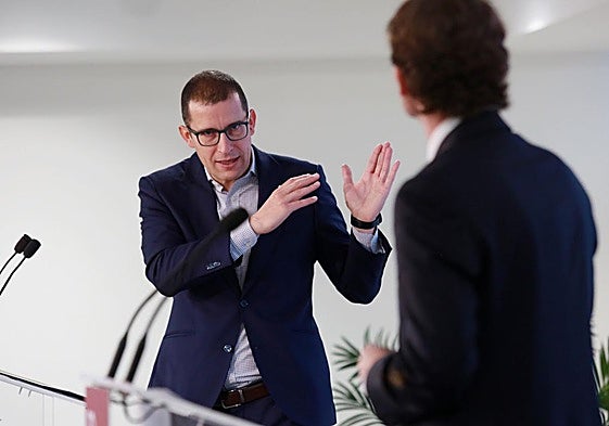 El presidente de IBM, durante el foro celebrado este viernes en DV Gunea.