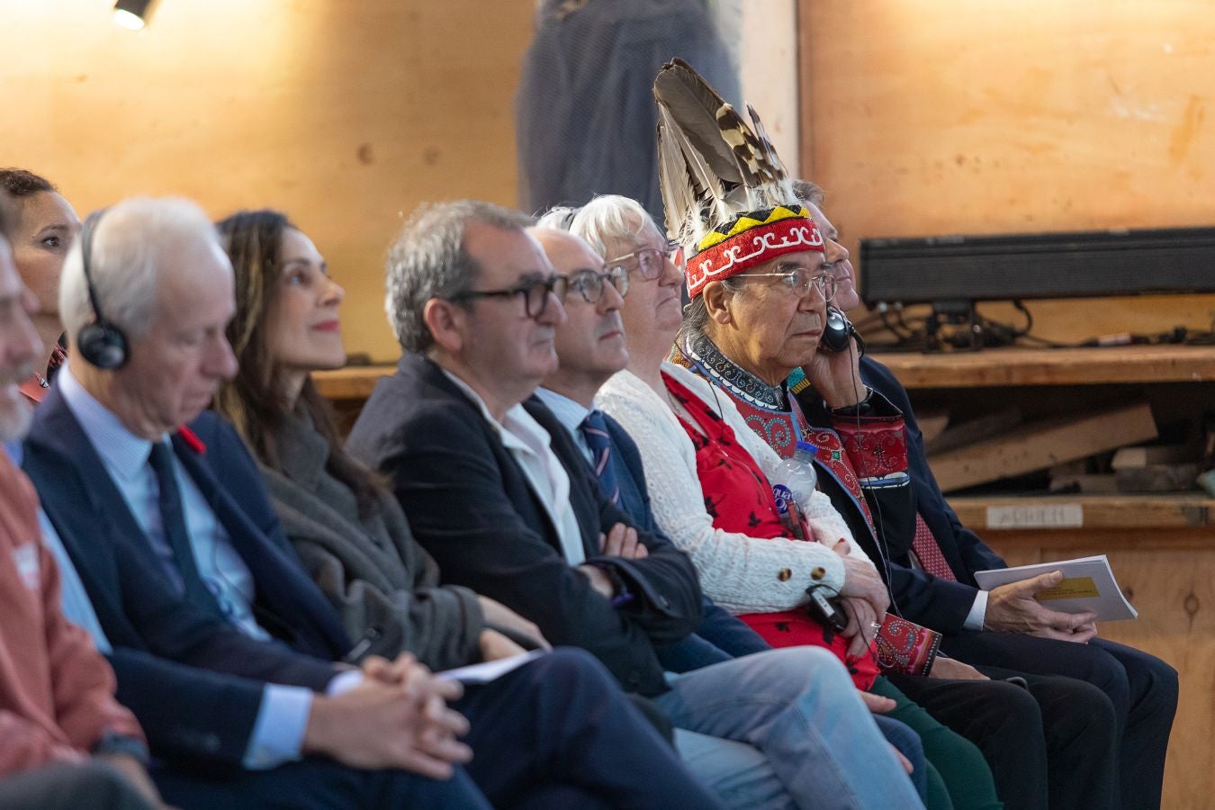 Amplia representación institucional en la botadura de la nao San Juan