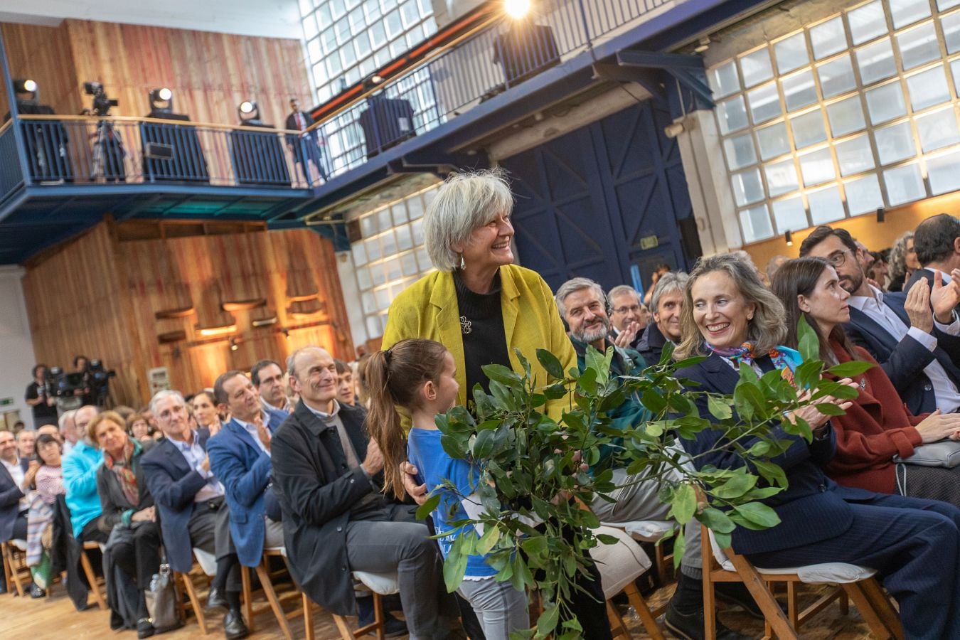 Amplia representación institucional en la botadura de la nao San Juan