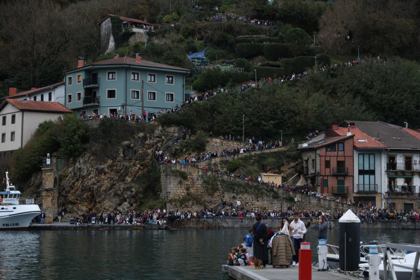 Máxima expectación ante la botadura de la nao San Juan