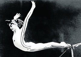Nadia Comaneci logró un 10 en los Juegos Olímpicos de Montreal'76.