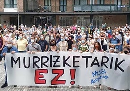 Las quejas llevan años encima de la mesa, como se puede apreciar en esta protesta en época de pandemia.