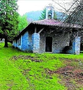 Una imagen de la ermita de San Salvador.