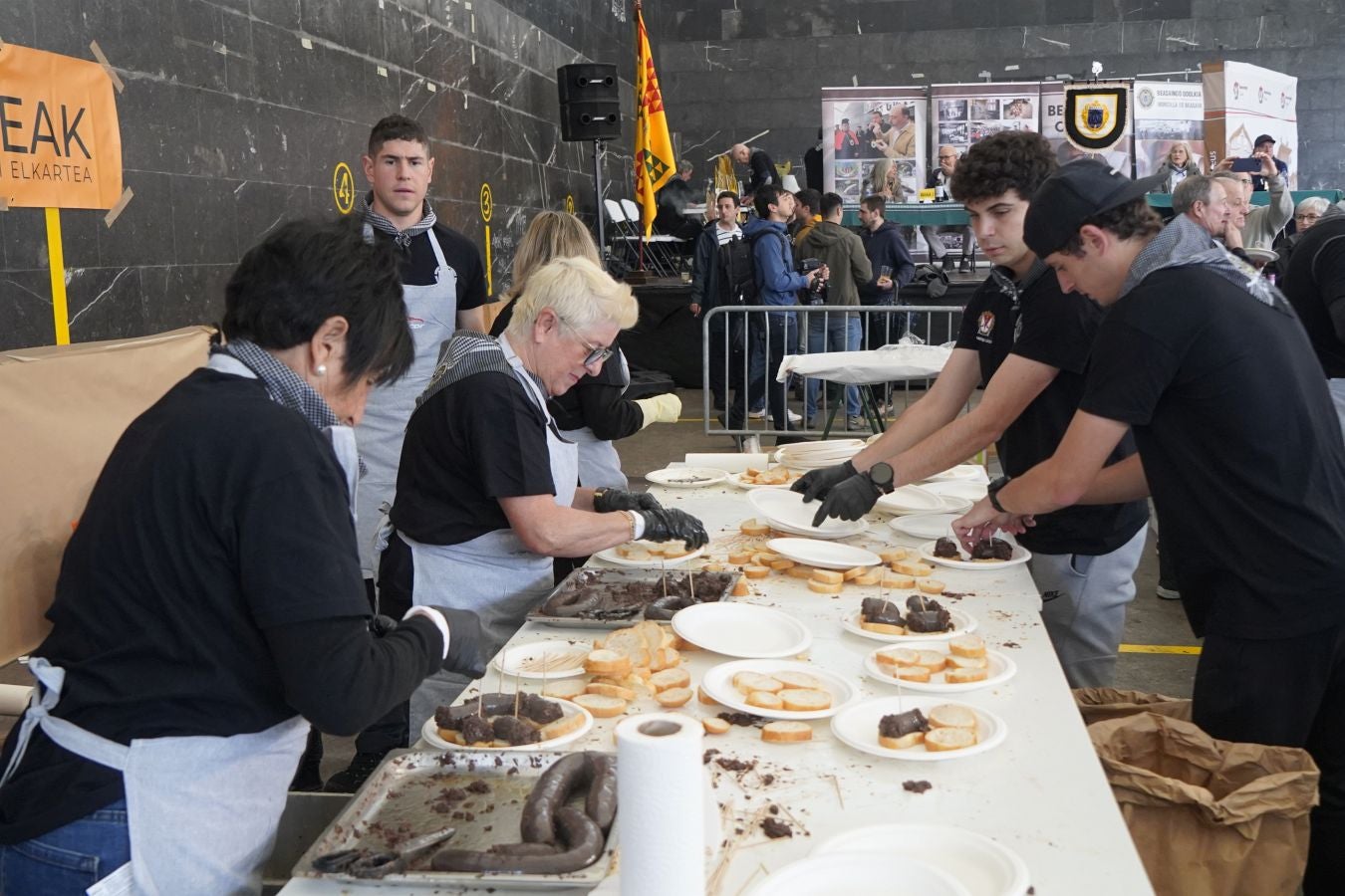 Beasain celebra su 40º Campeonato de Morcilla