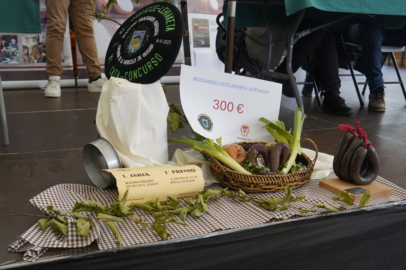 Beasain celebra su 40º Campeonato de Morcilla