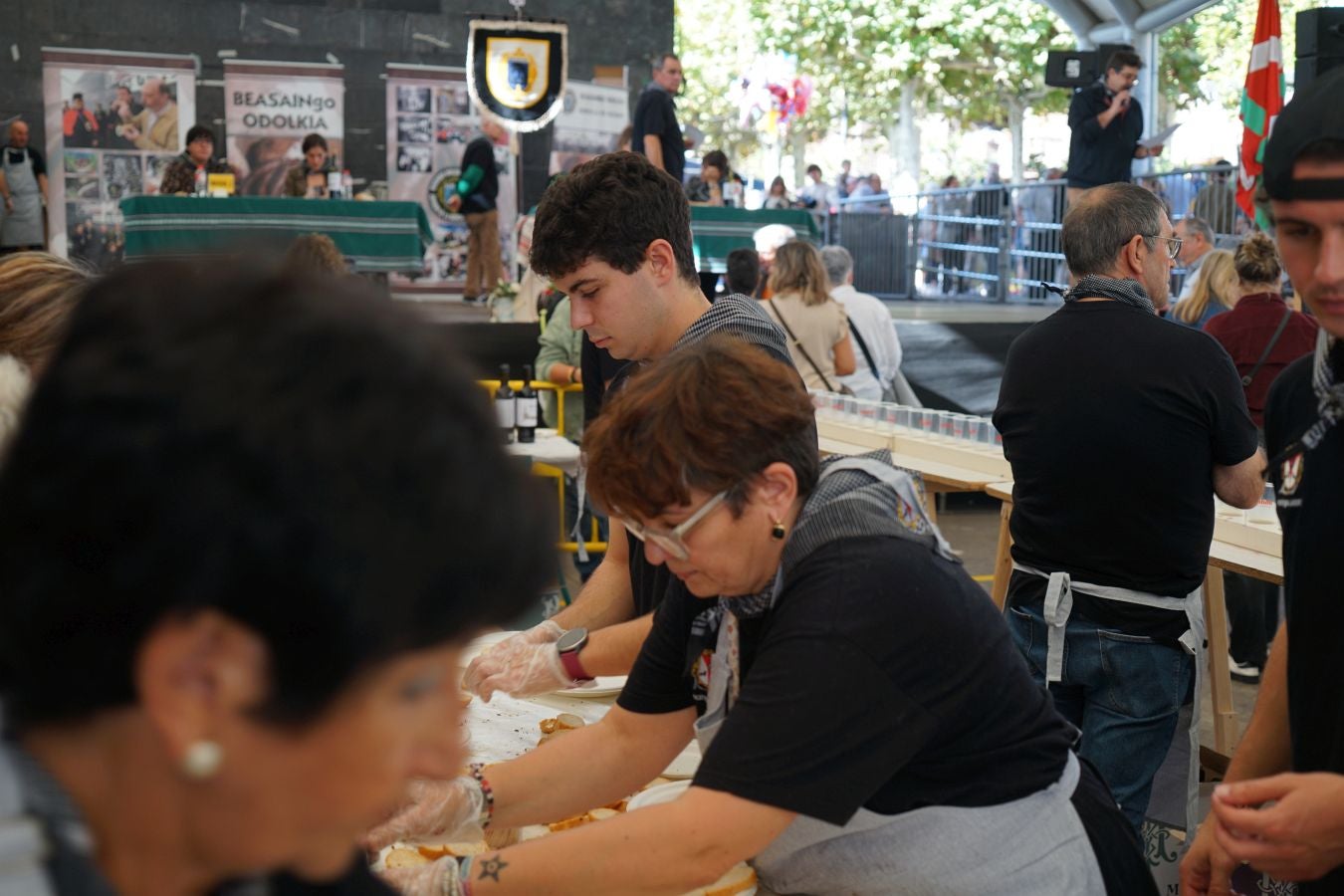 Beasain celebra su 39º Campeonato de Morcilla