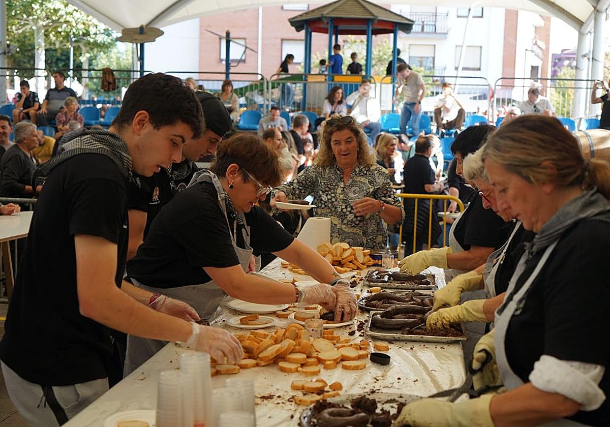 Beasain celebra su 39º Campeonato de Morcilla
