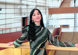 Lucía Lacarra, en una imagen de archivo en el Kursaal.