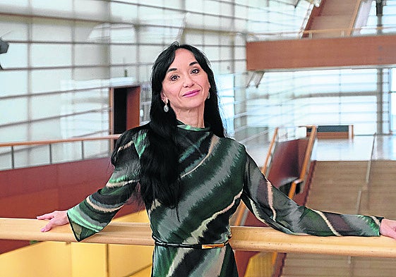 Lucía Lacarra, en una imagen de archivo en el Kursaal.