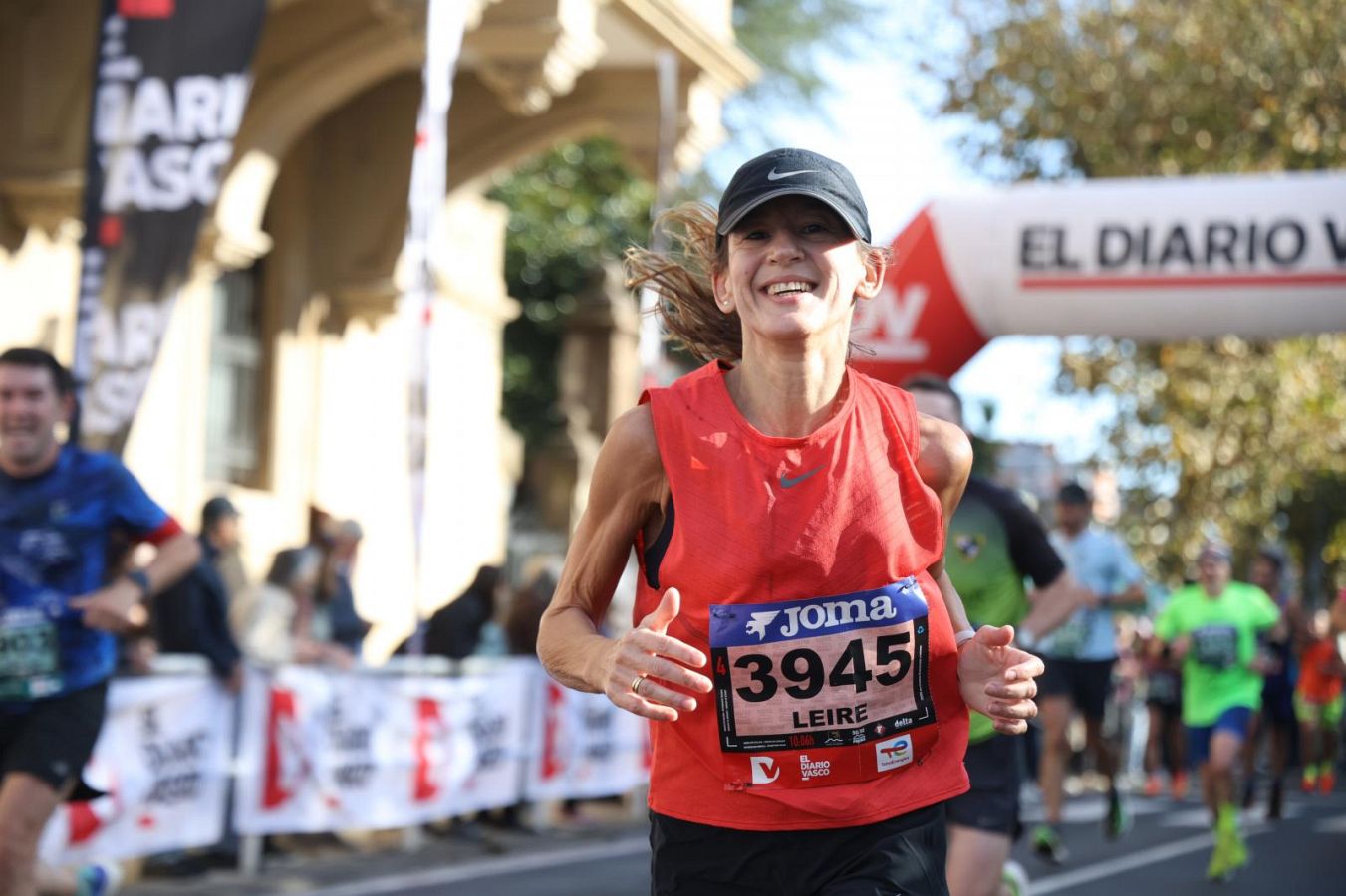 Las imágenes del Alto de Miracruz, punto clave en la Behobia - San Sebastián