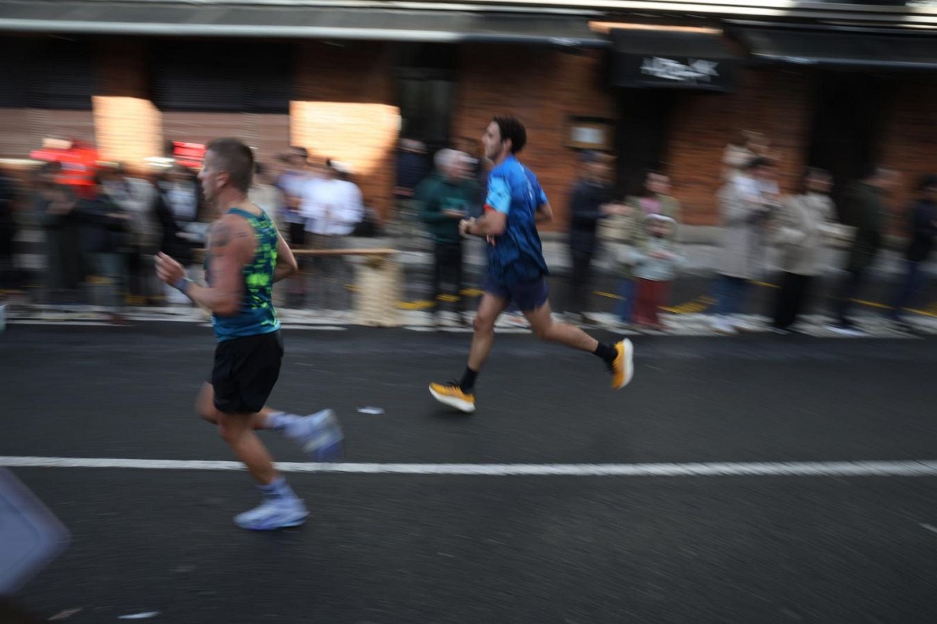 Las imágenes del Alto de Miracruz, punto clave en la Behobia - San Sebastián