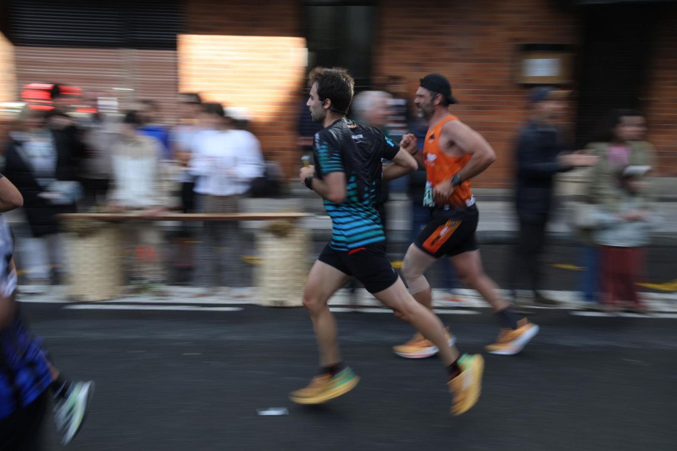 Las imágenes del Alto de Miracruz, punto clave en la Behobia - San Sebastián
