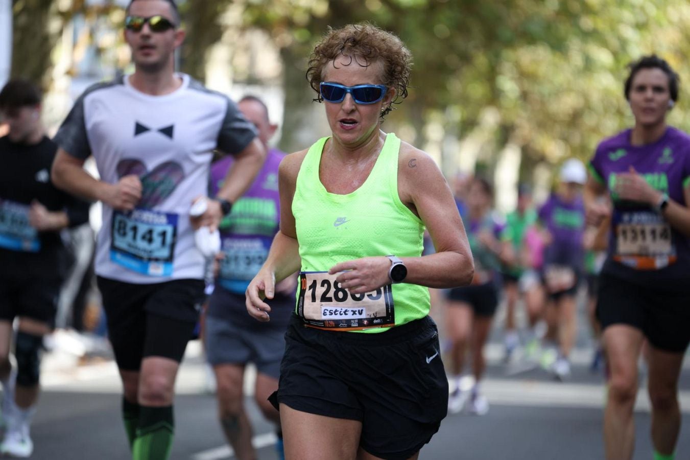 Las imágenes del Alto de Miracruz, punto clave en la Behobia - San Sebastián