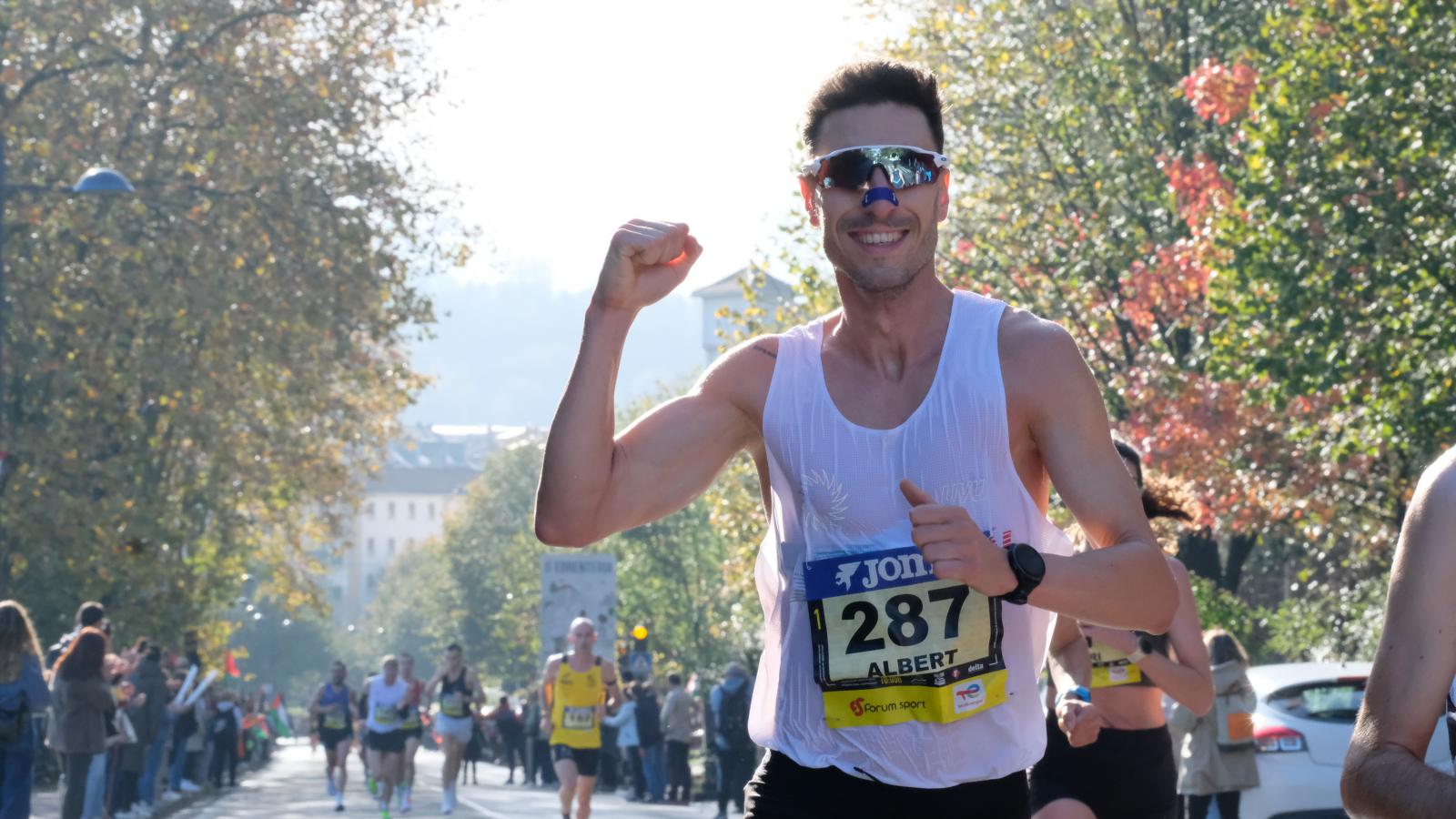 La Behobia - San Sebastián 2025 a su paso por Errenteria