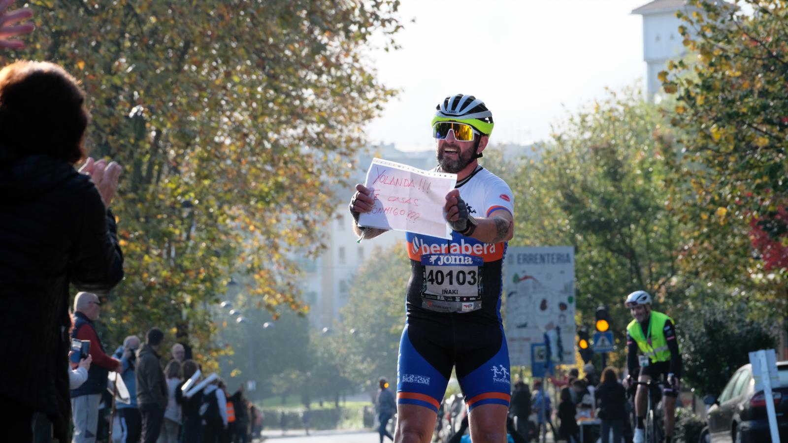 La Behobia - San Sebastián 2025 a su paso por Errenteria