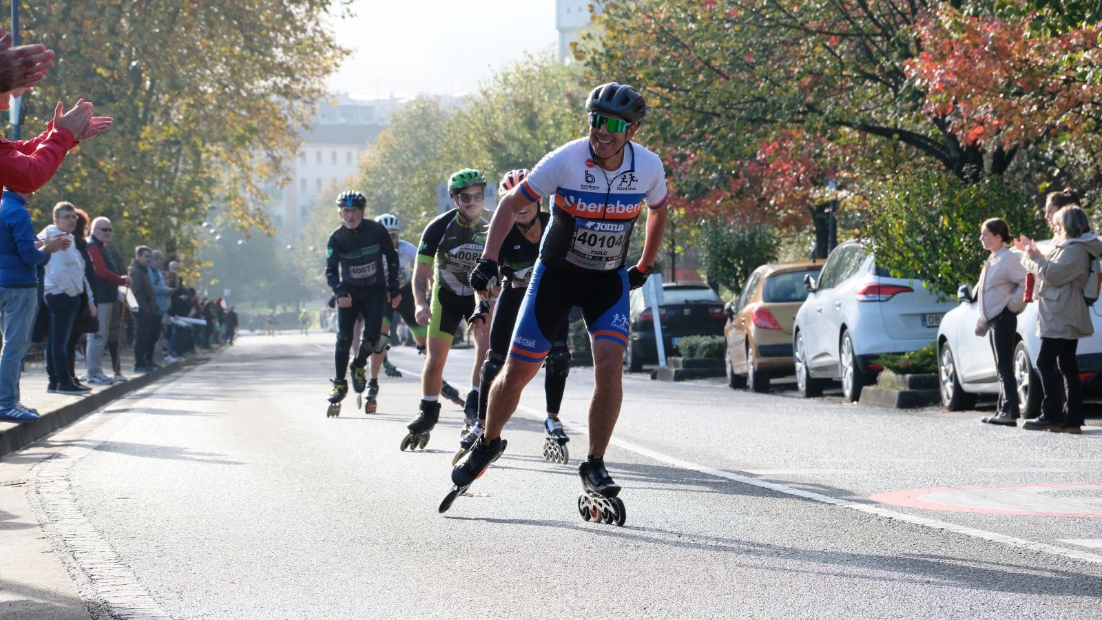 La Behobia - San Sebastián 2025 a su paso por Errenteria