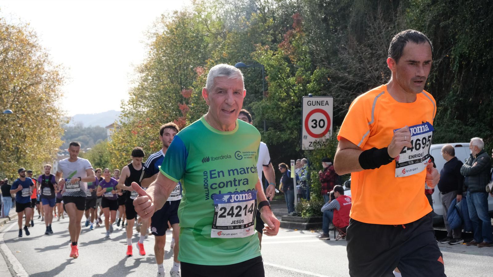 La Behobia - San Sebastián 2025 a su paso por Errenteria