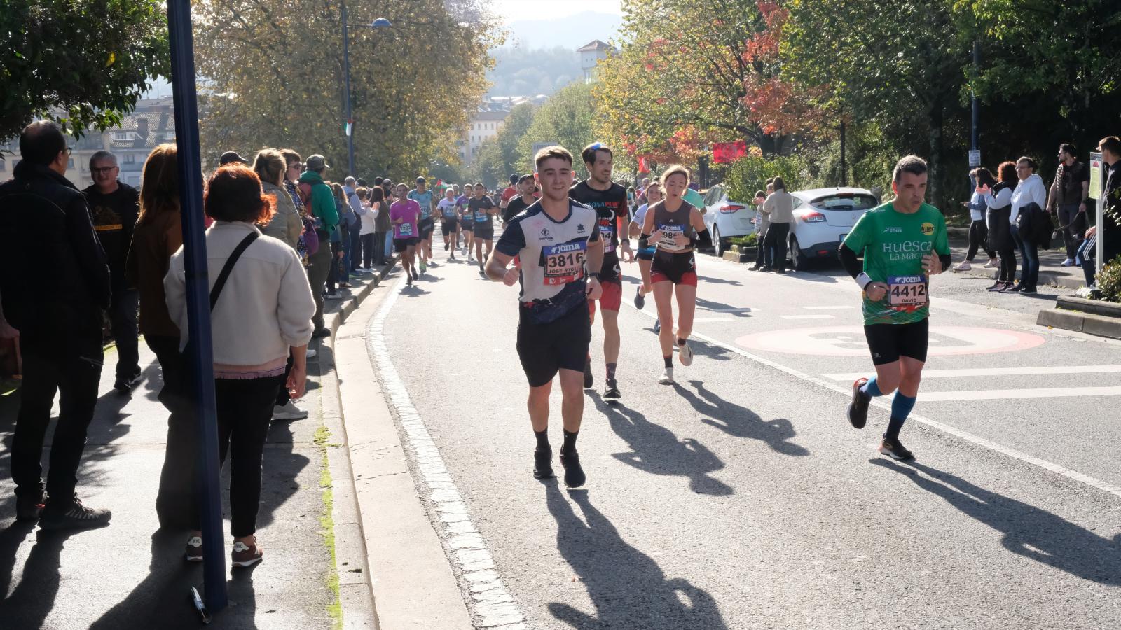 La Behobia - San Sebastián 2025 a su paso por Errenteria