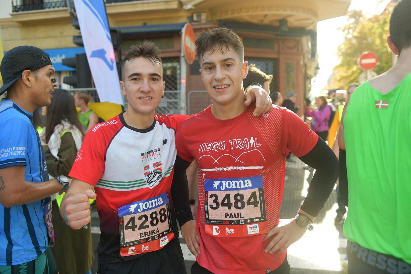Las imágenes de la llegada a meta en el Boulevard de San Sebastián
