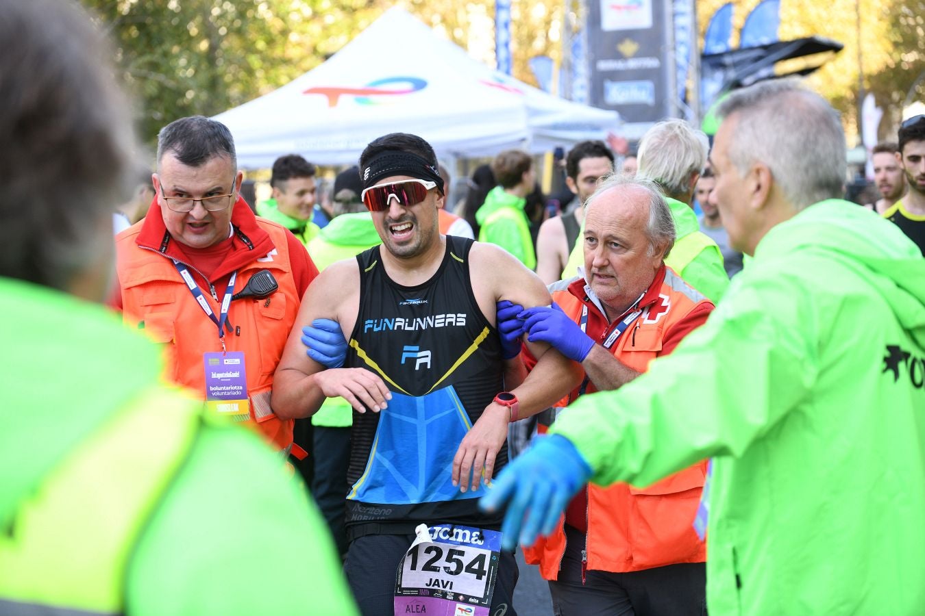 Las imágenes de la llegada a meta en el Boulevard de San Sebastián