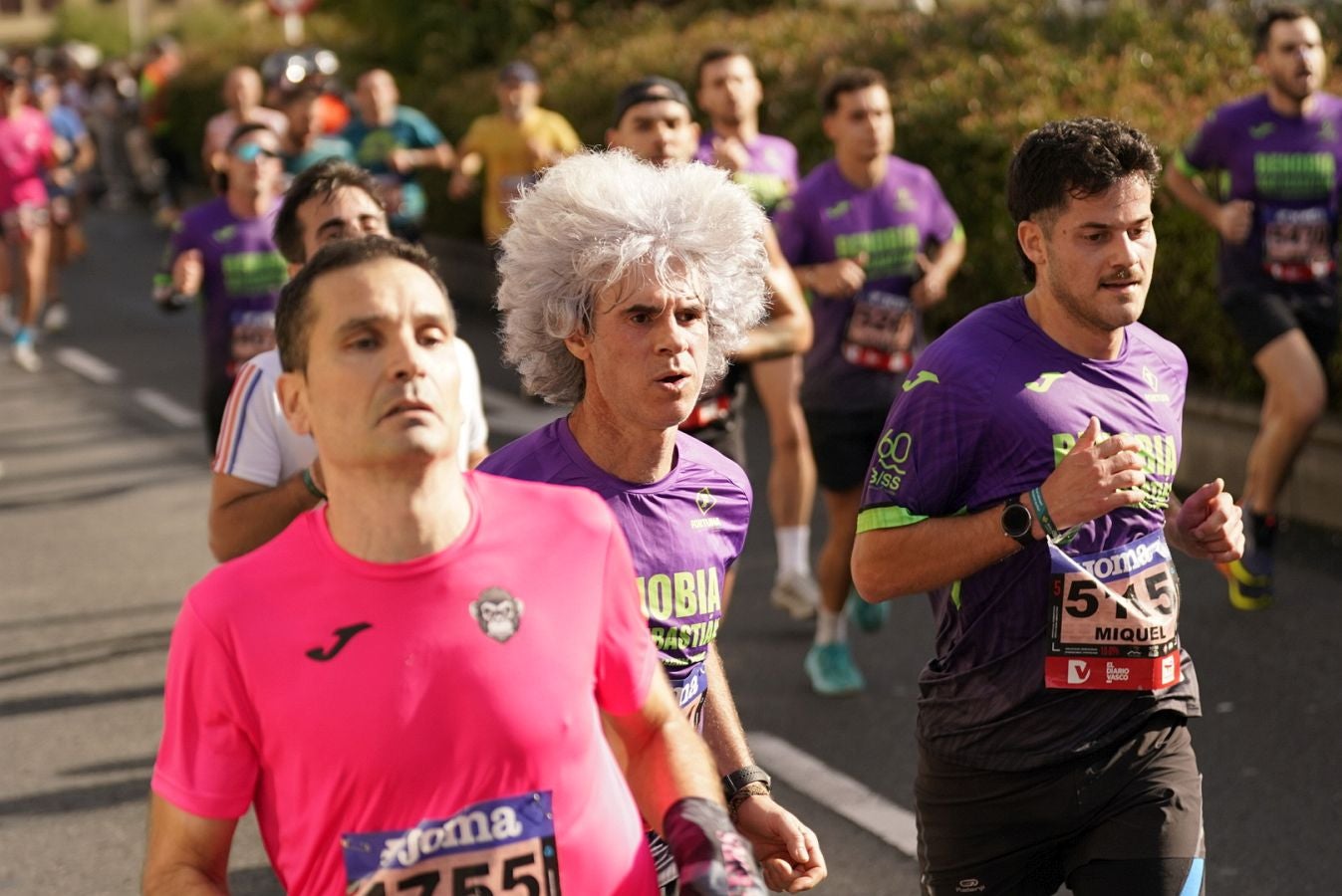 La Behobia - San Sebastián, a su paso por el Kursaal donostiarra