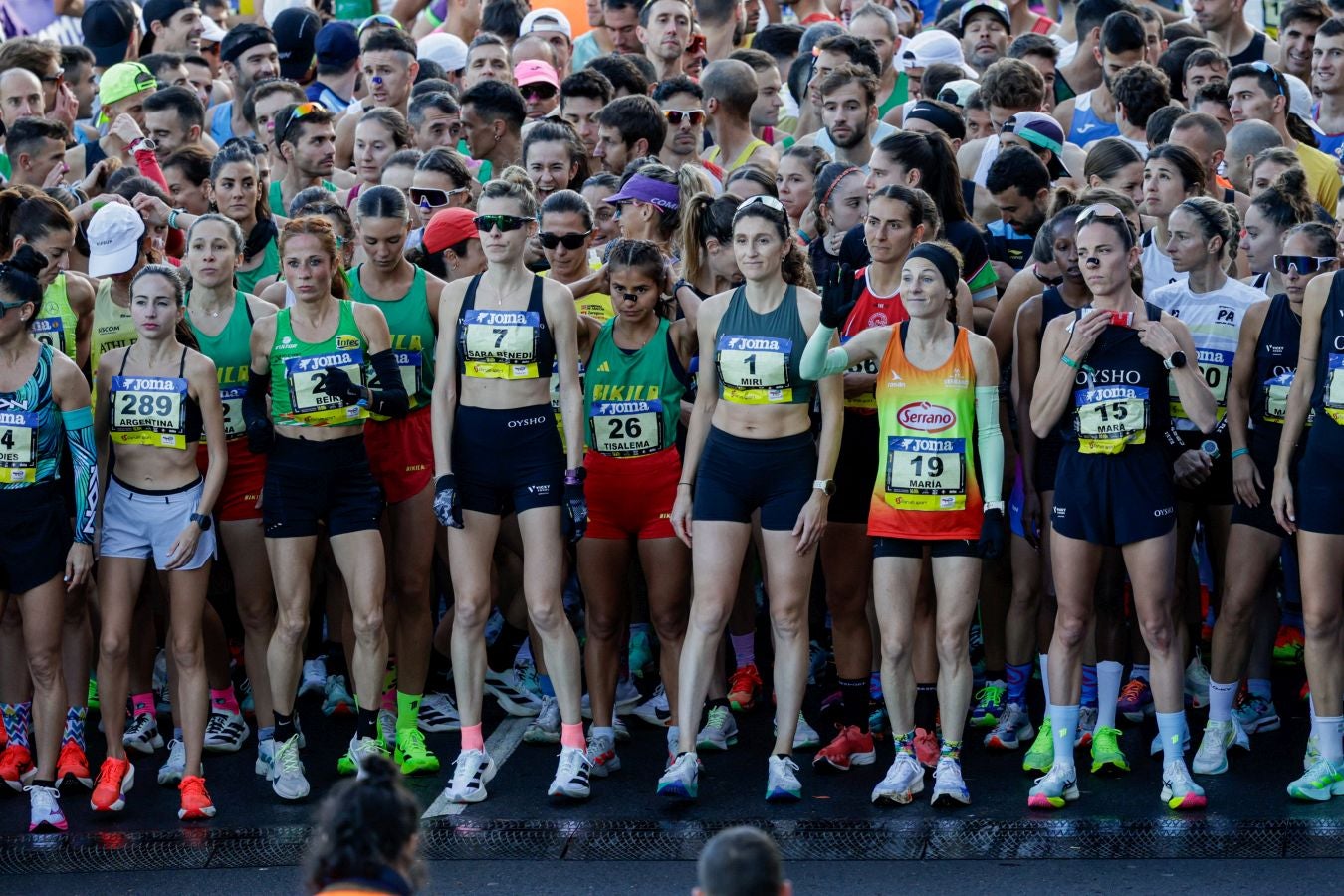 Las salida de la Behobia - San Sebastián, en imágenes
