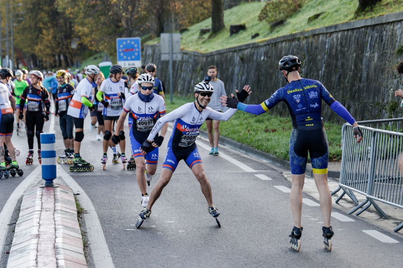 Las salida de la Behobia - San Sebastián, en imágenes