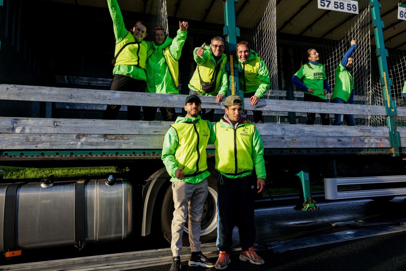 Las salida de la Behobia - San Sebastián, en imágenes