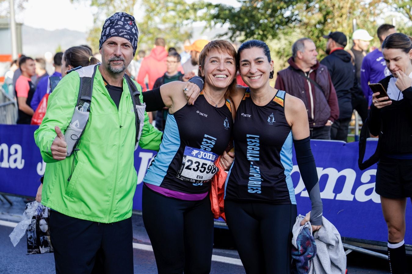 Las salida de la Behobia - San Sebastián, en imágenes