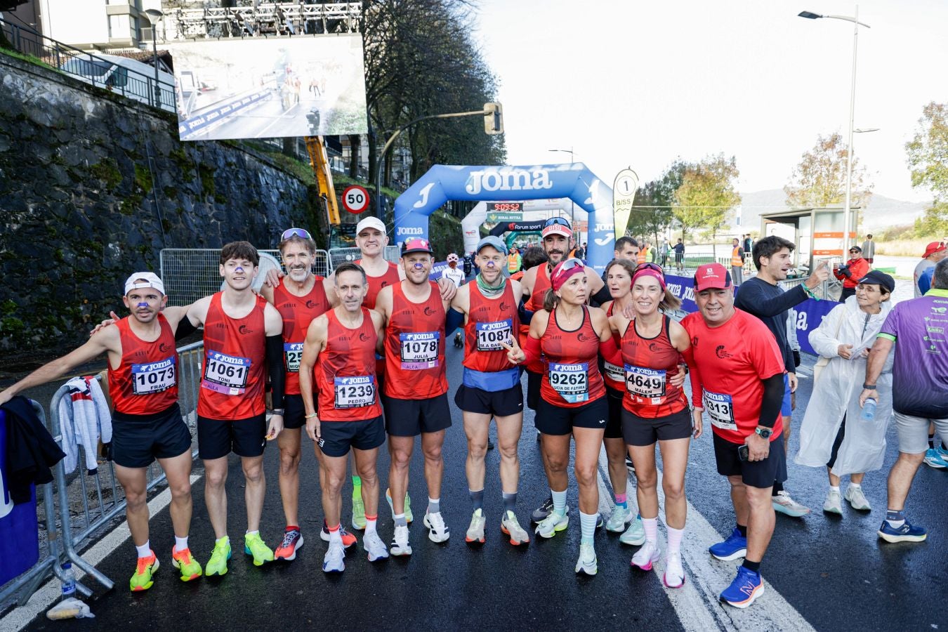 Las salida de la Behobia - San Sebastián, en imágenes