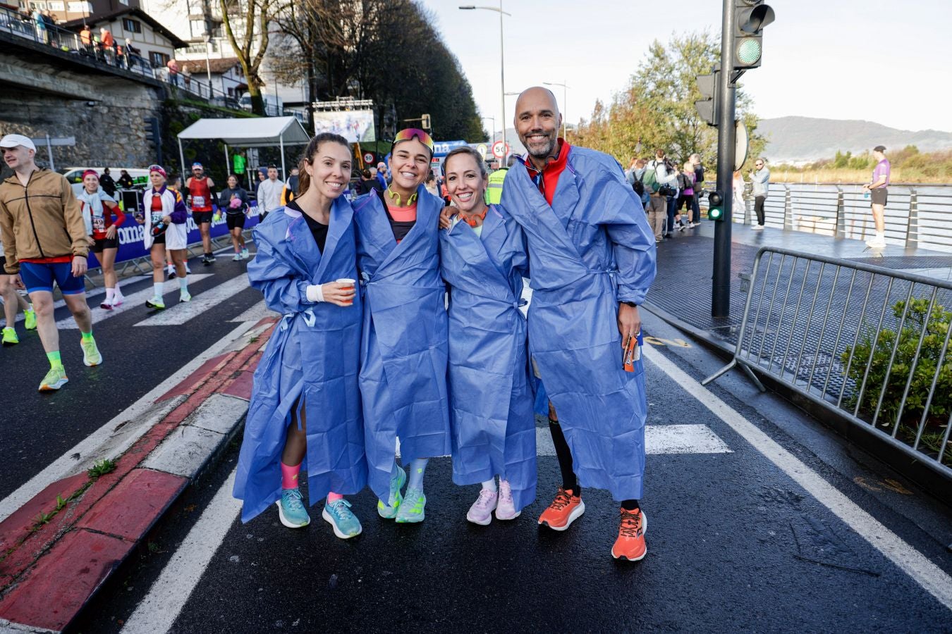 Las salida de la Behobia - San Sebastián, en imágenes