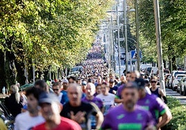 Un corredor de la Behobia - San Sebastián tuvo que ser reanimado en plena carrera tras sufrir una parada cardiorrespiratoria