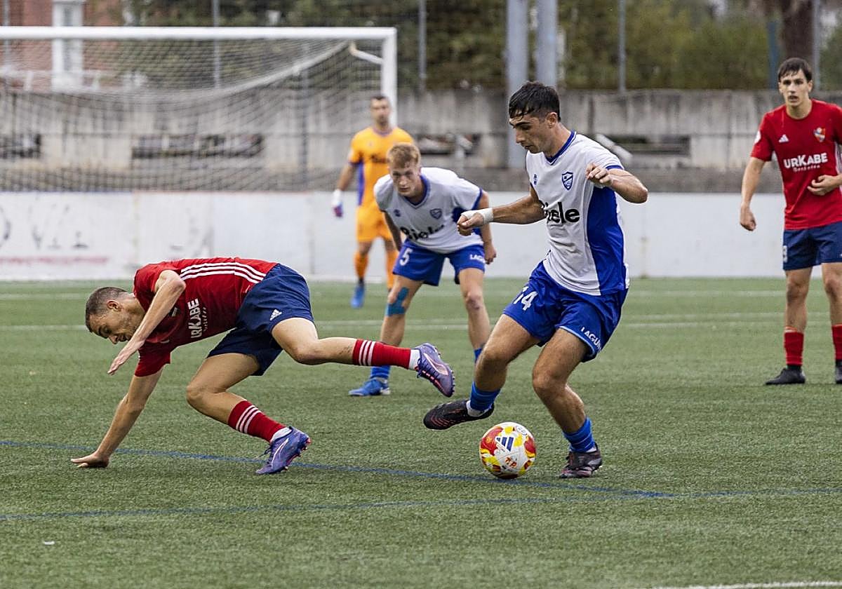 El Touring tropezó en Rezola.