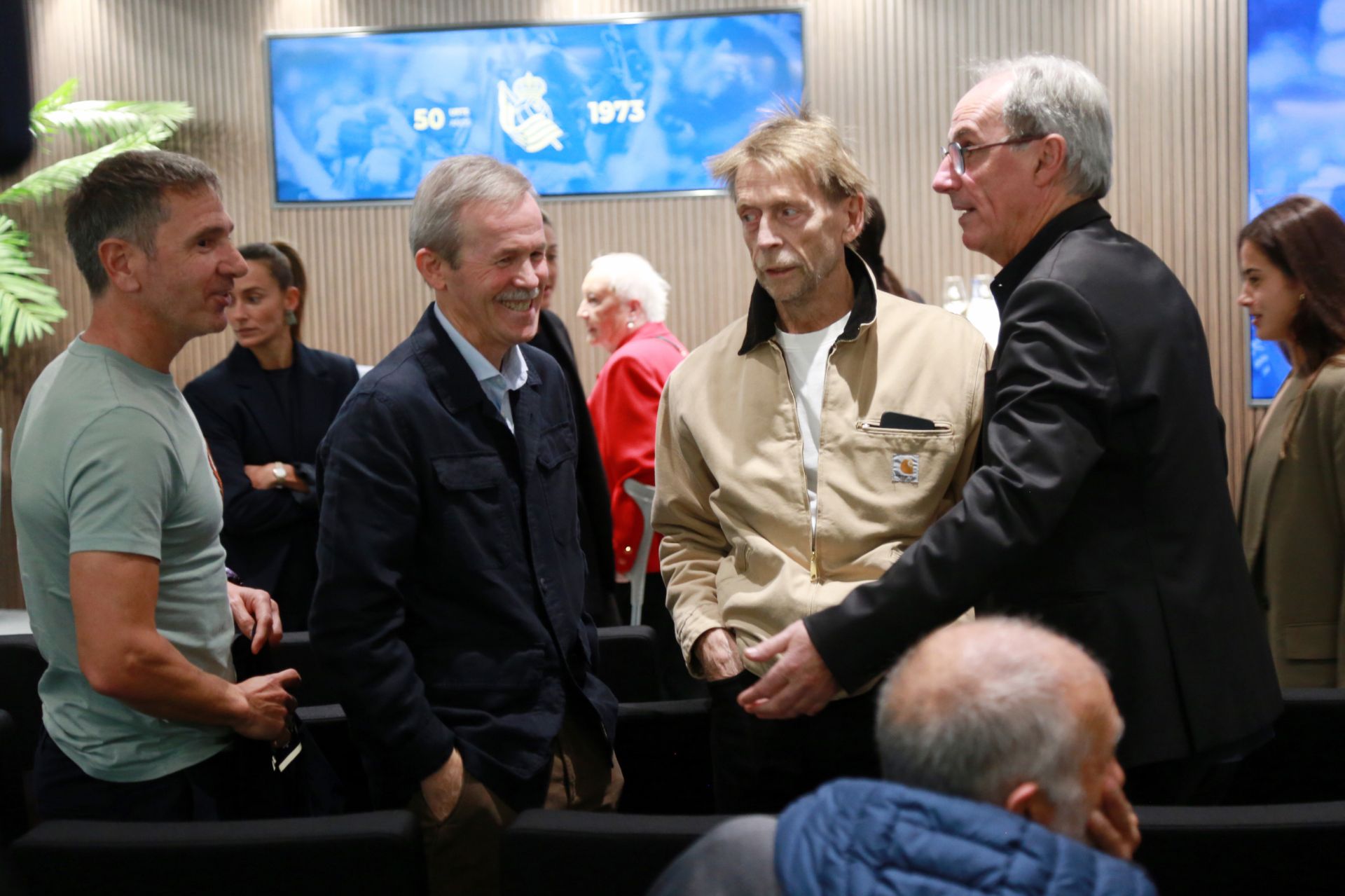 Un emotivo homenaje en Anoeta