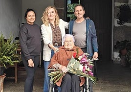 Centenario de Lorenza Altuna